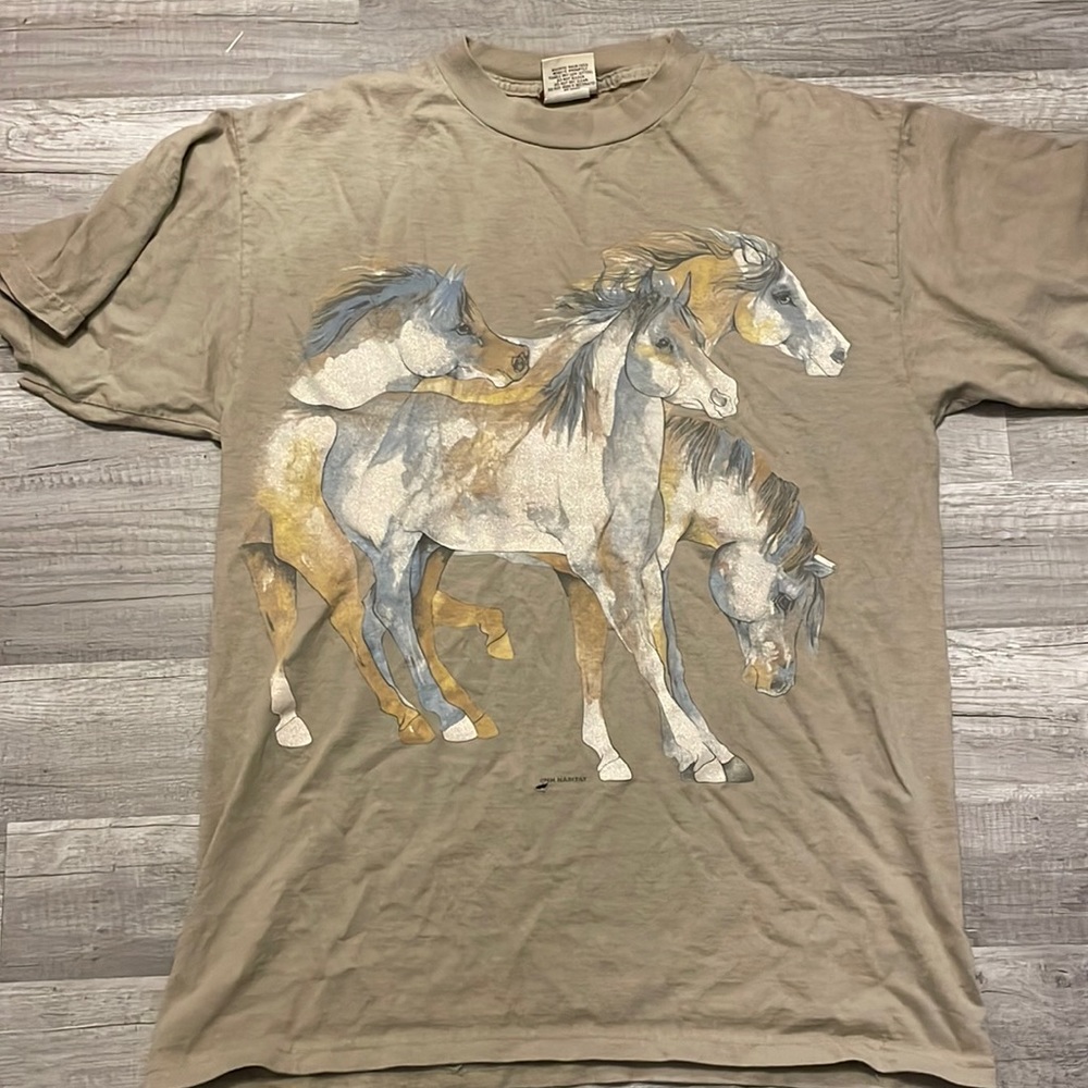 Habitat community horse shirt